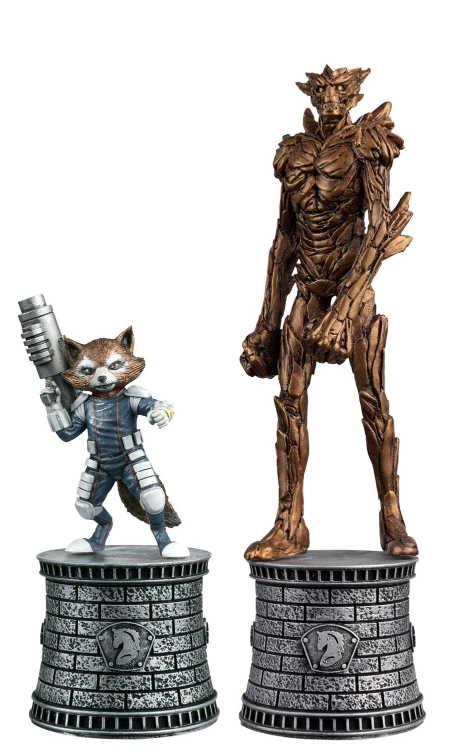 Marvel Chess Figure Collector Magazine Special #2 Rocket Raccoon & Groot Bishop
