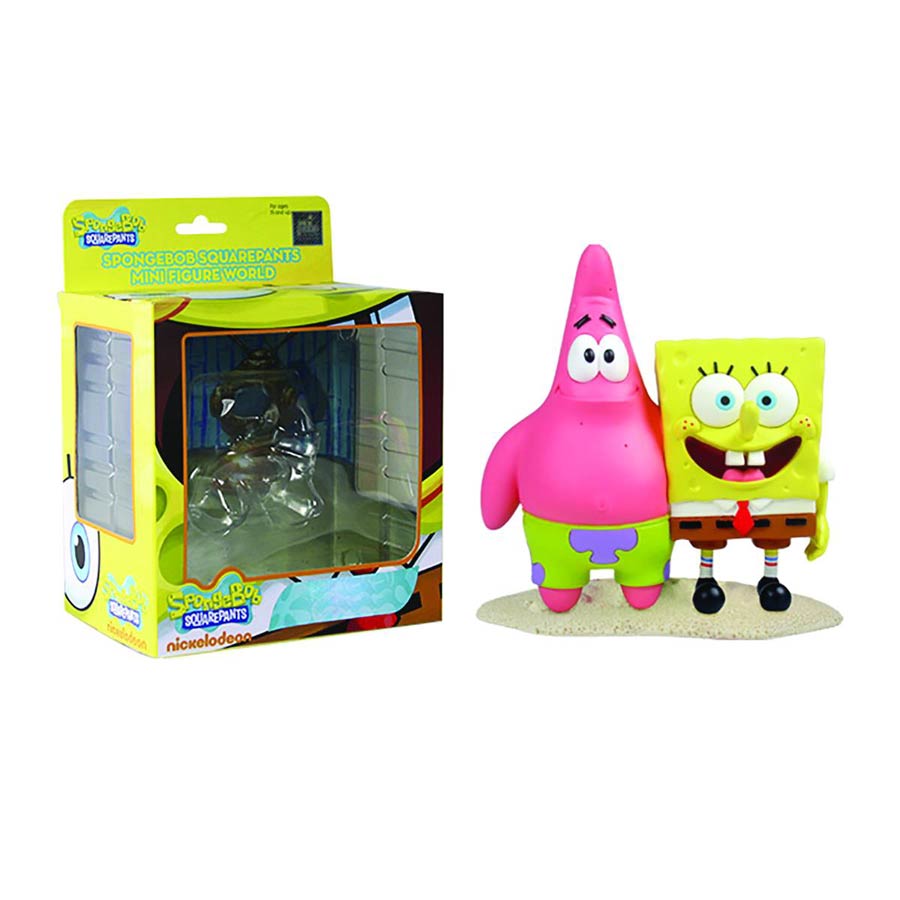 SpongeBob Mini Figure World Figure - Patrick & SpongeBob Best Friends