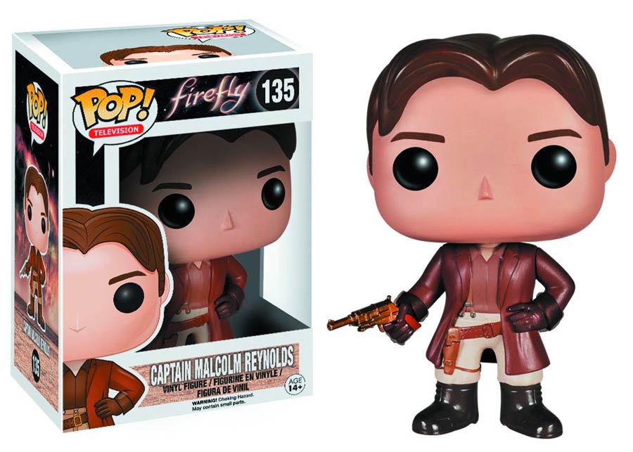POP Television 135 Firefly Malcolm Reynolds Vinyl Figure