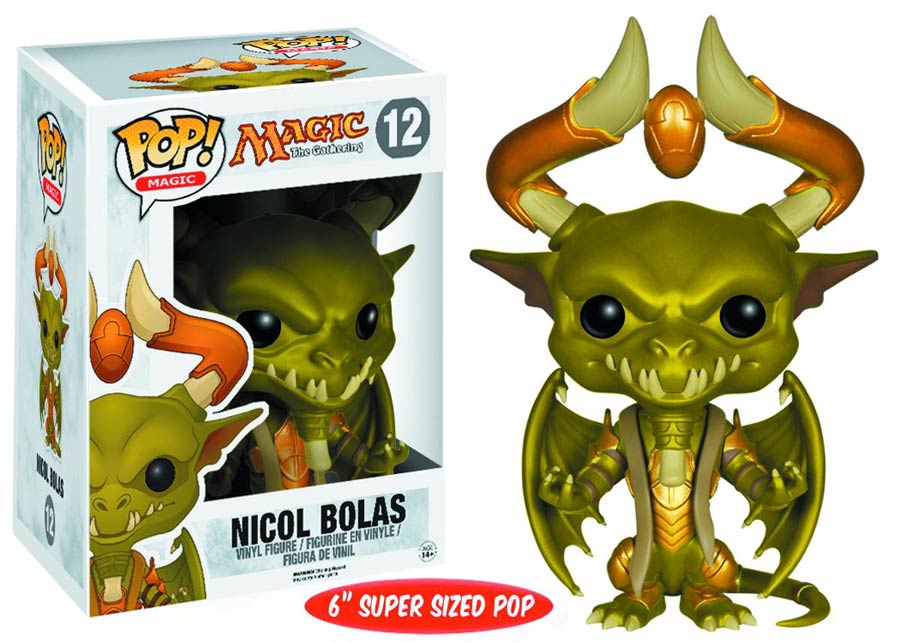 POP Magic 12 Magic The Gathering Nicol Bolas 6-Inch Vinyl Figure