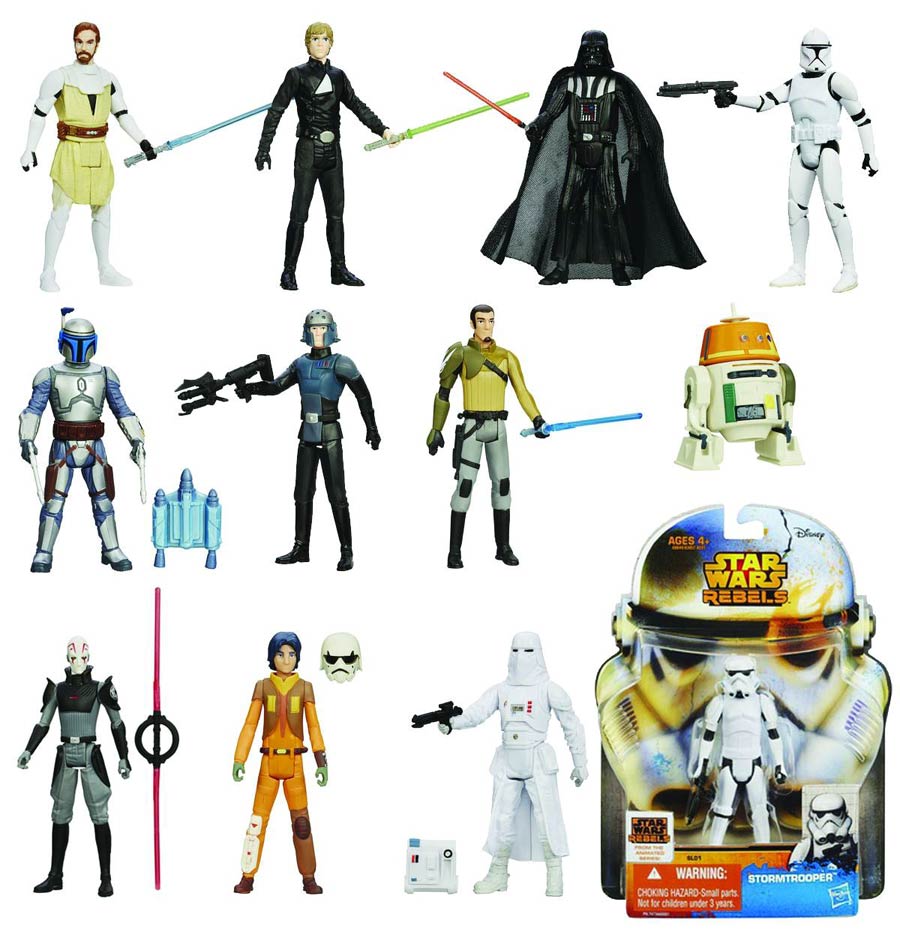 Star Wars Saga Legends Action Figure Assortment Case 201401