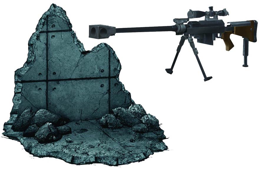 Sword Art Online Super Rifle & Base