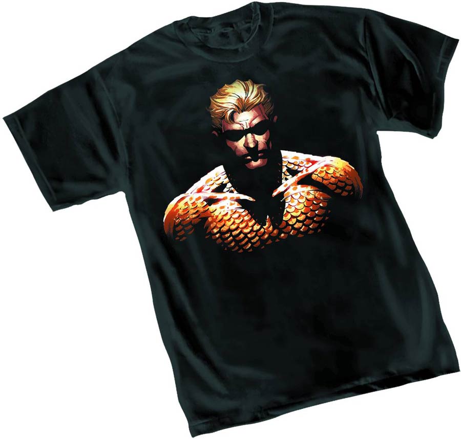 Aquaman By Sean Parson T-Shirt Large