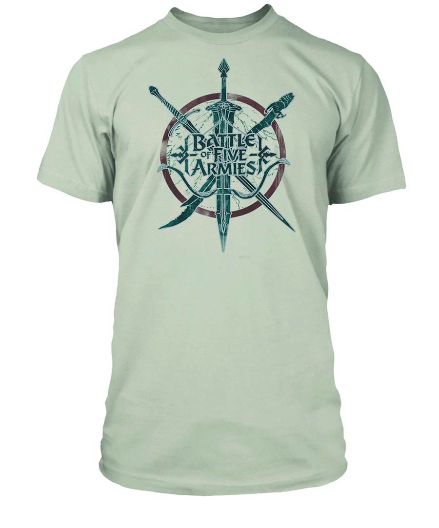 Hobbit Battle Of The Five Armies Seal T-Shirt Large
