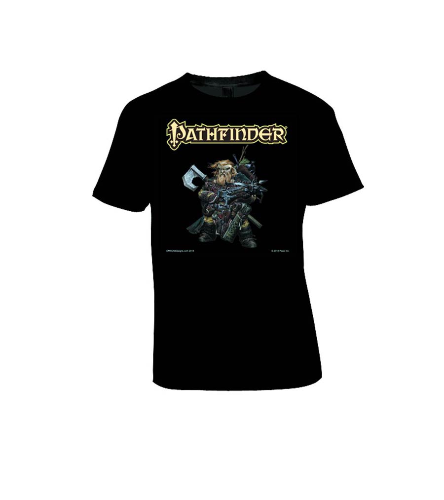 Pathfinder Harsk Ranger Black T-Shirt Large