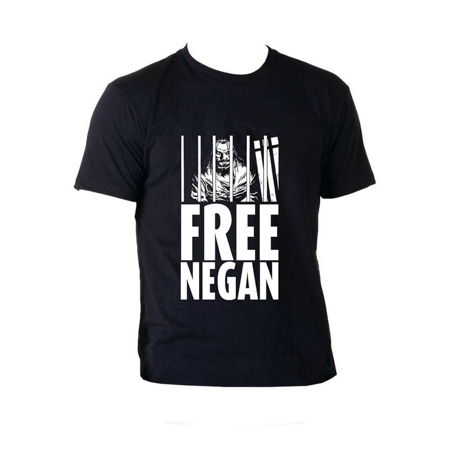 Walking Dead Free Negan Mens T-Shirt Large