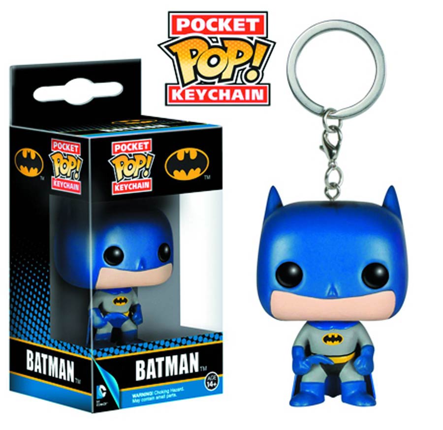 Batman Batman Vinyl Figure Pocket Keychain