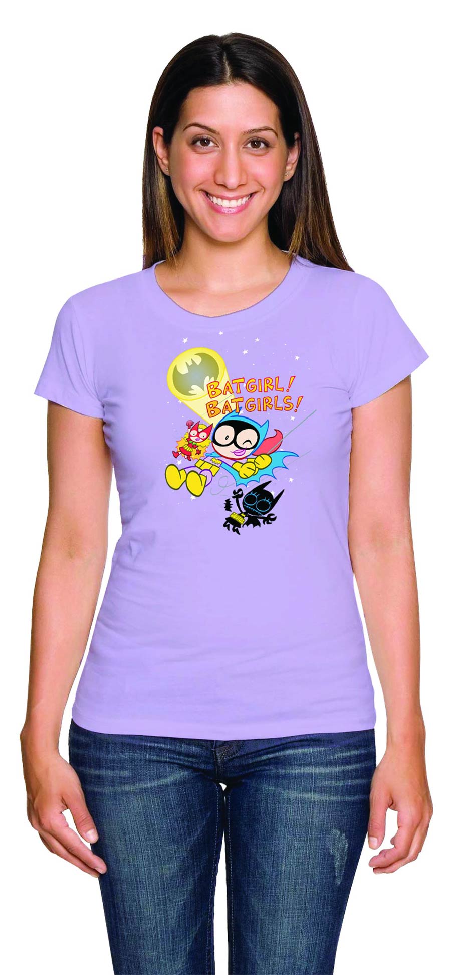 Tiny Titans Batgirl Womens T-Shirt Large