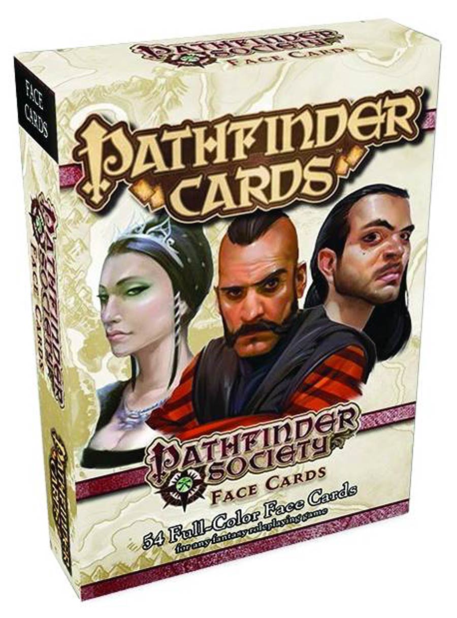 Pathfinder Cards Pathfinder Society Face Cards Deck