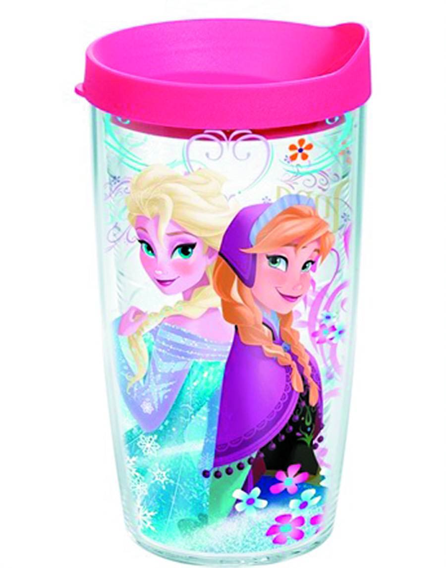 Tervis Frozen Anna/Elsa Wrap With Lid 10-Ounce Wavy Tumbler