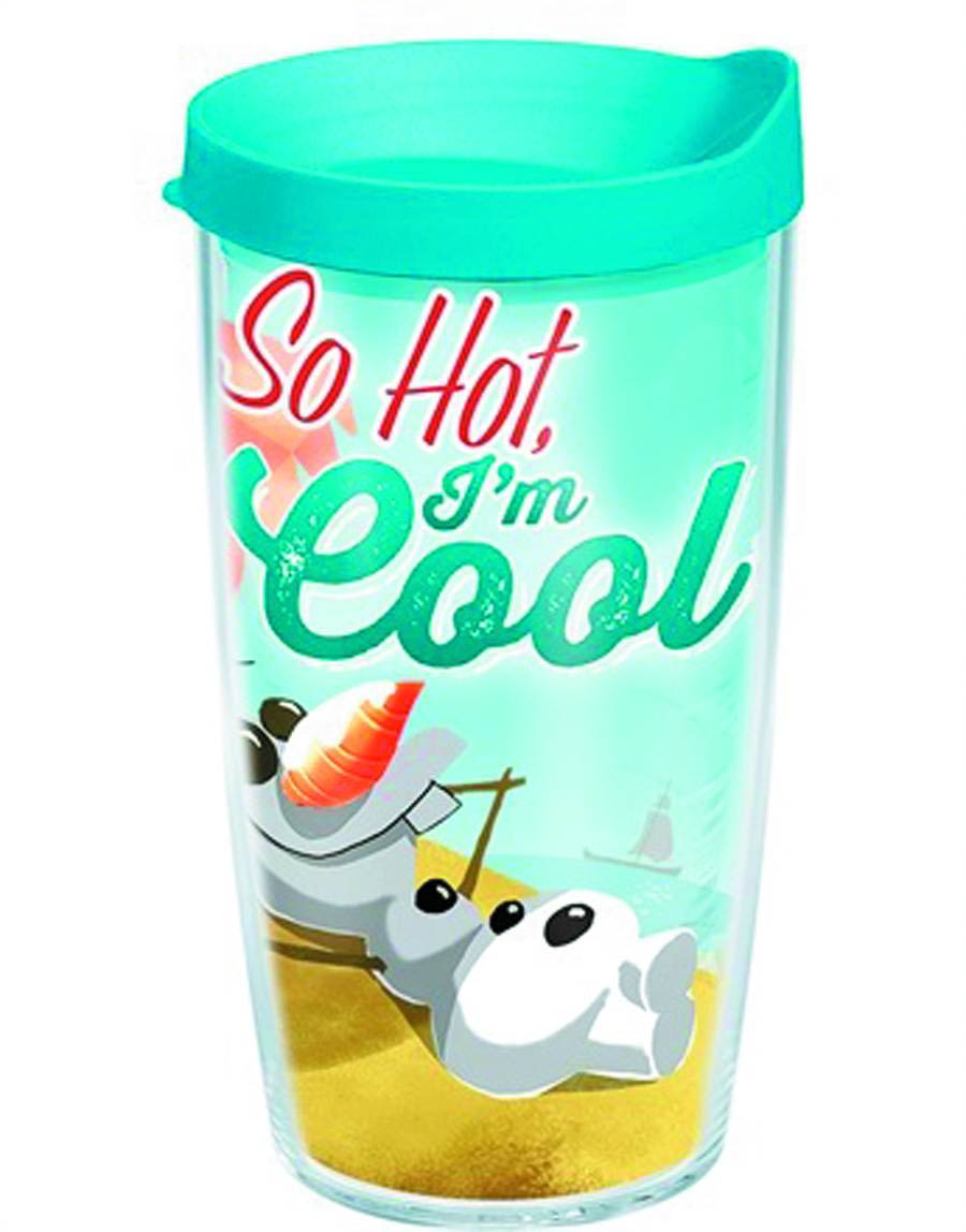Tervis Frozen Olaf Wrap With Lid 16-Ounce Tumbler