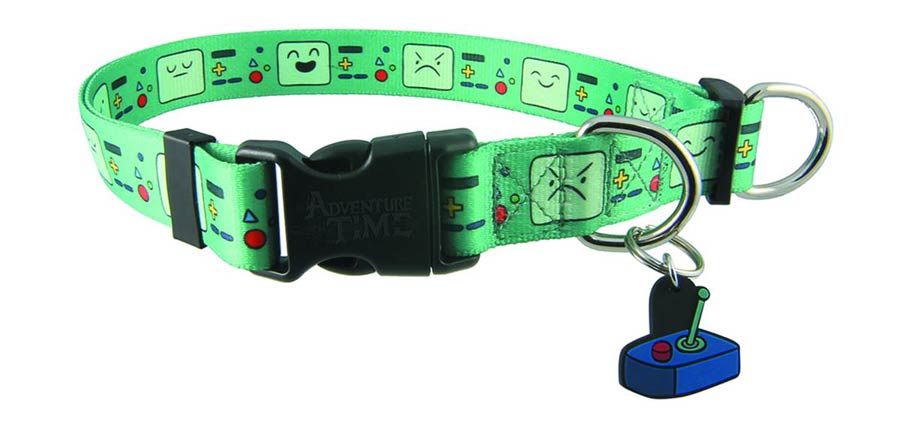 Adventure Time B-Mo Dog Collar Large