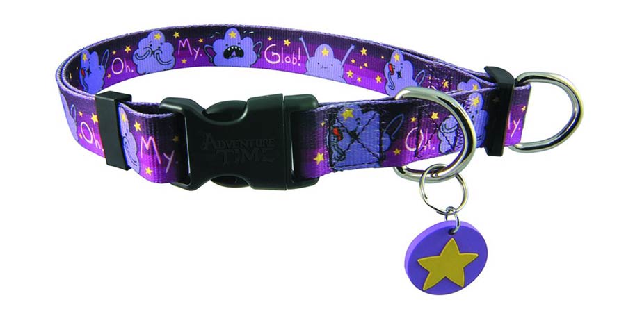 Adventure Time Lumpy Space Princess OMGlob Dog Collar Large