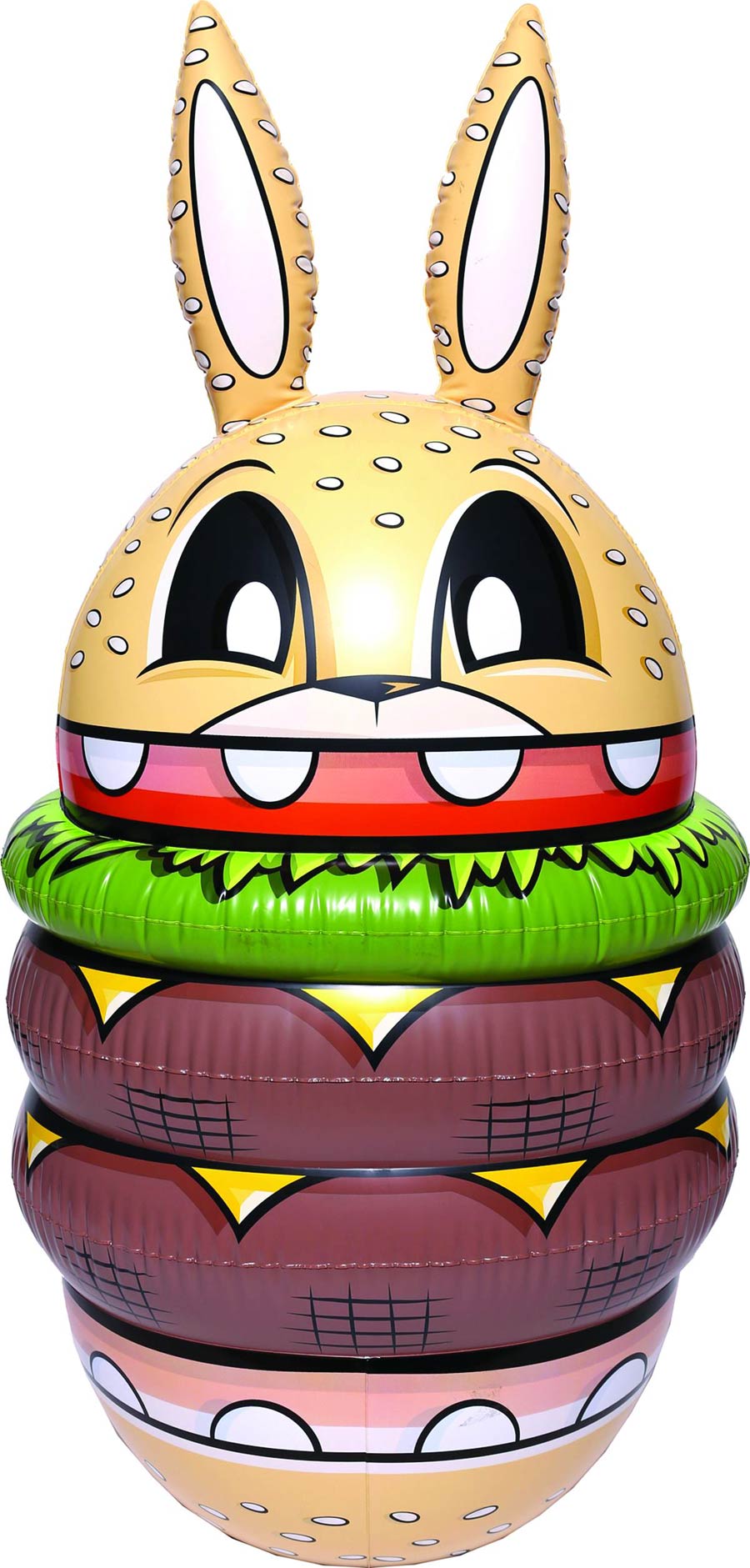 Chaos Bunnies Burger Bunny 62-Inch Inflatable
