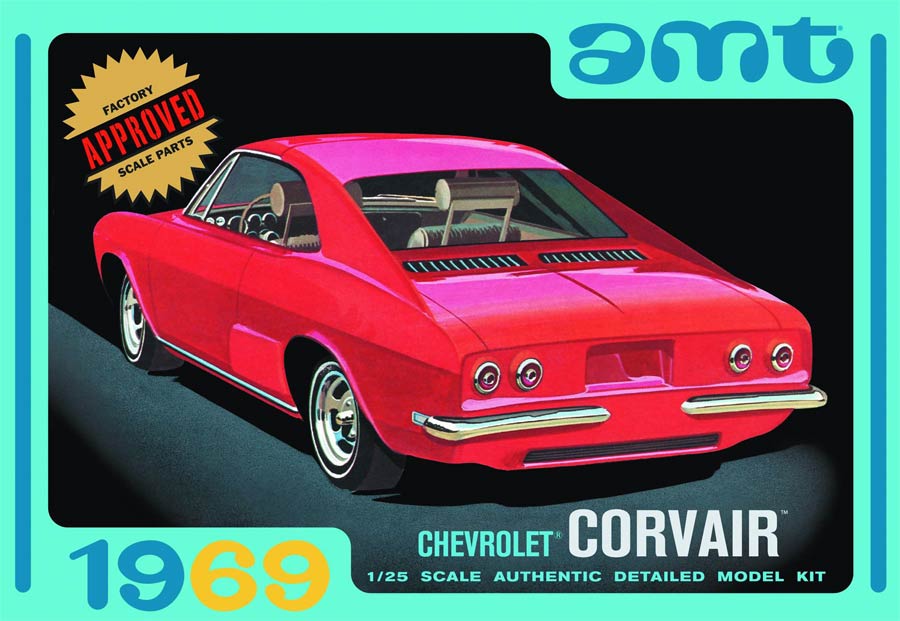 Chevy 1969 Corvair 1/25 Scale Model Kit