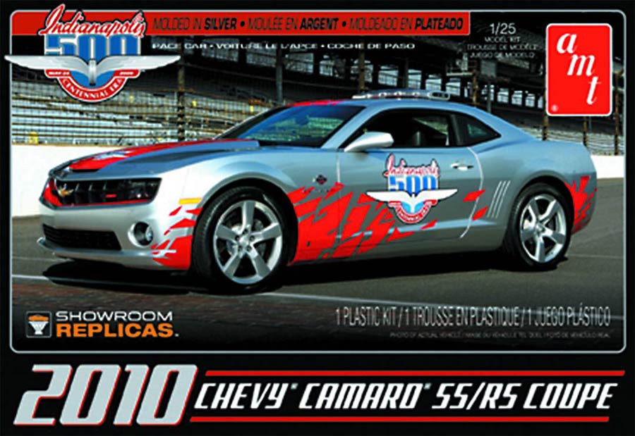 Chevy 2010 Camaro RS-SS Indy 500 Pace Car 1/25 Scale Model Kit