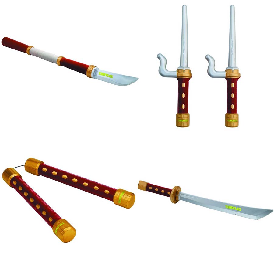 Teenage Mutant Ninja Turtles Soft Body Weapon Assortment Case