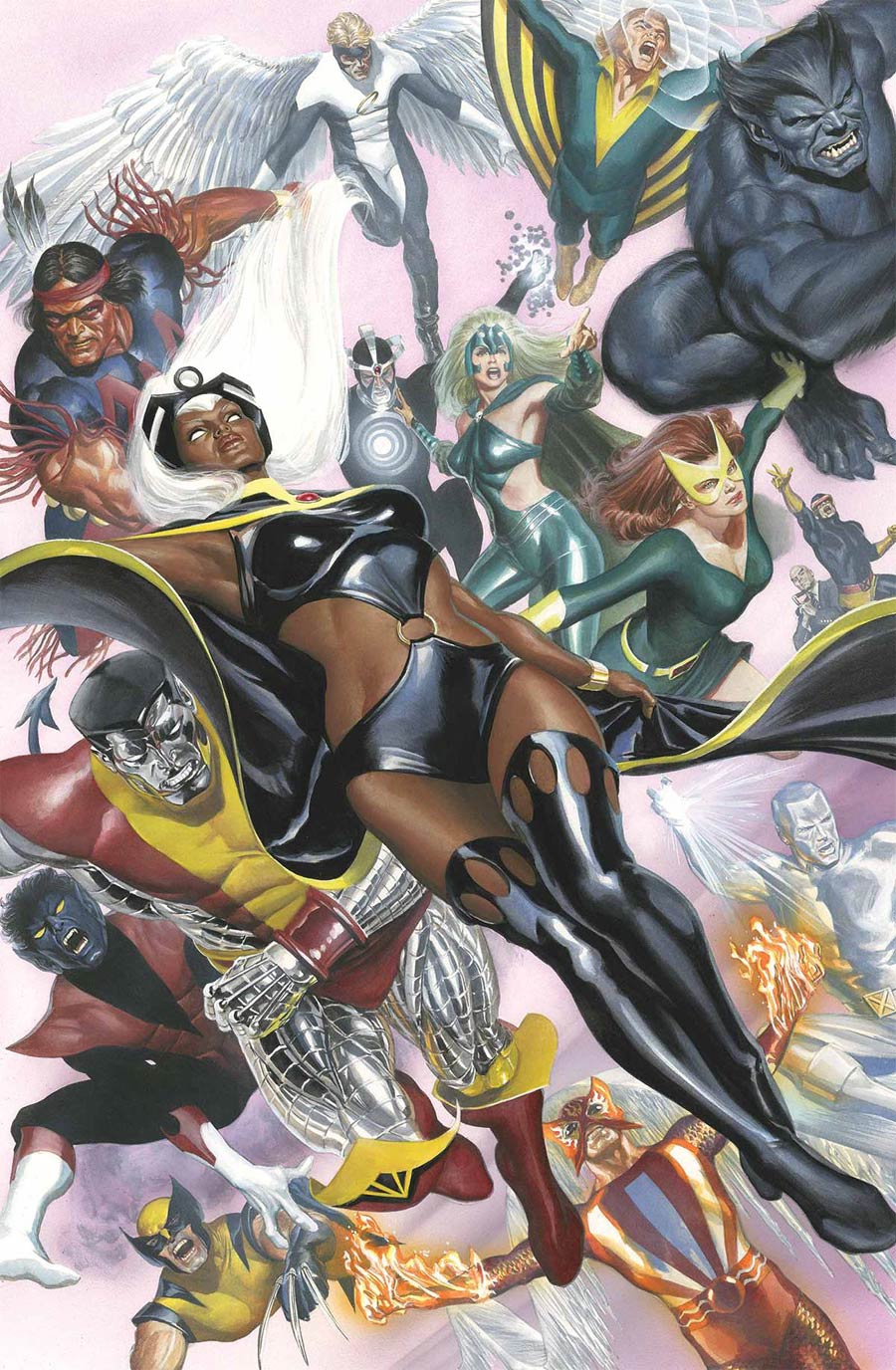Uncanny X-Men 75th Anniversary By Alex Ross Poster
