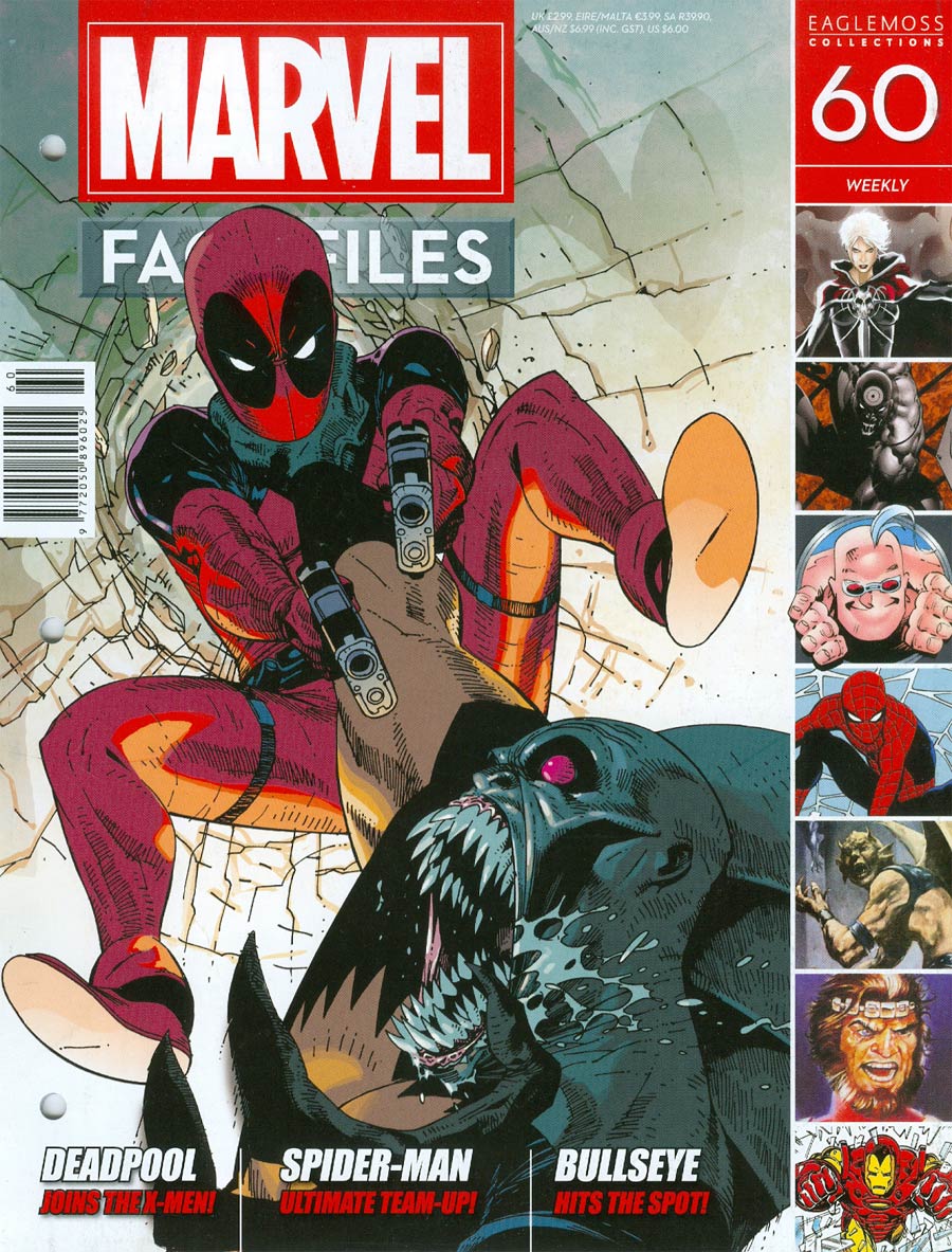 Marvel Fact Files #60 Deadpool