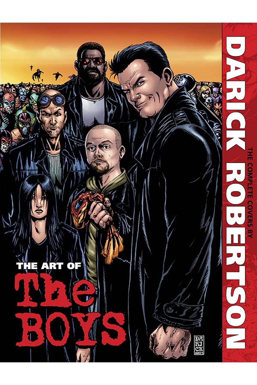 Art Of The Boys Complete Covers By Darick Robertson HC Regular Edition