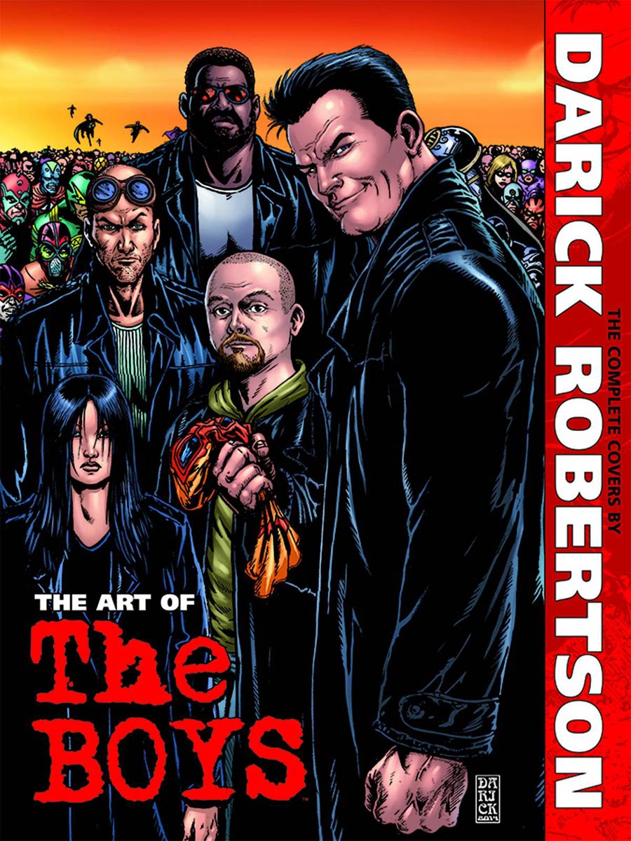 Art Of The Boys Complete Covers By Darick Robertson HC Signed & Remarked Edition