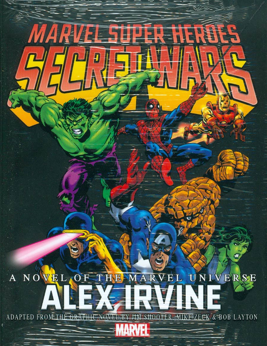 Marvel Super Heroes Secret Wars Prose Novel HC