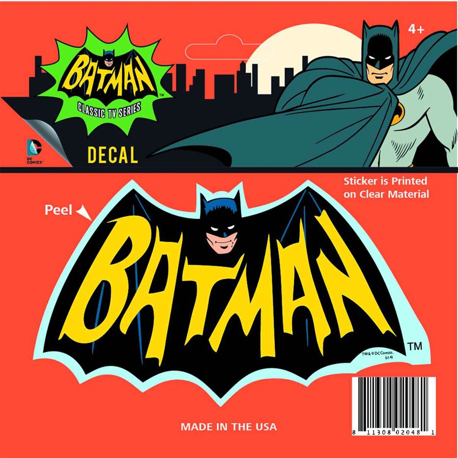 DC Heroes Vinyl Decal Assortment Case - Classic Batman TV Series