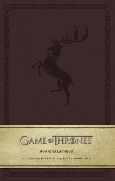 Game Of Thrones Journal Ruled House Baratheon HC