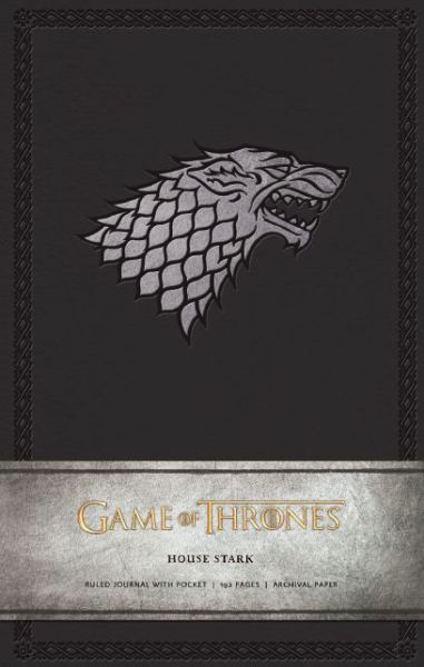 Game Of Thrones Journal Ruled House Stark HC