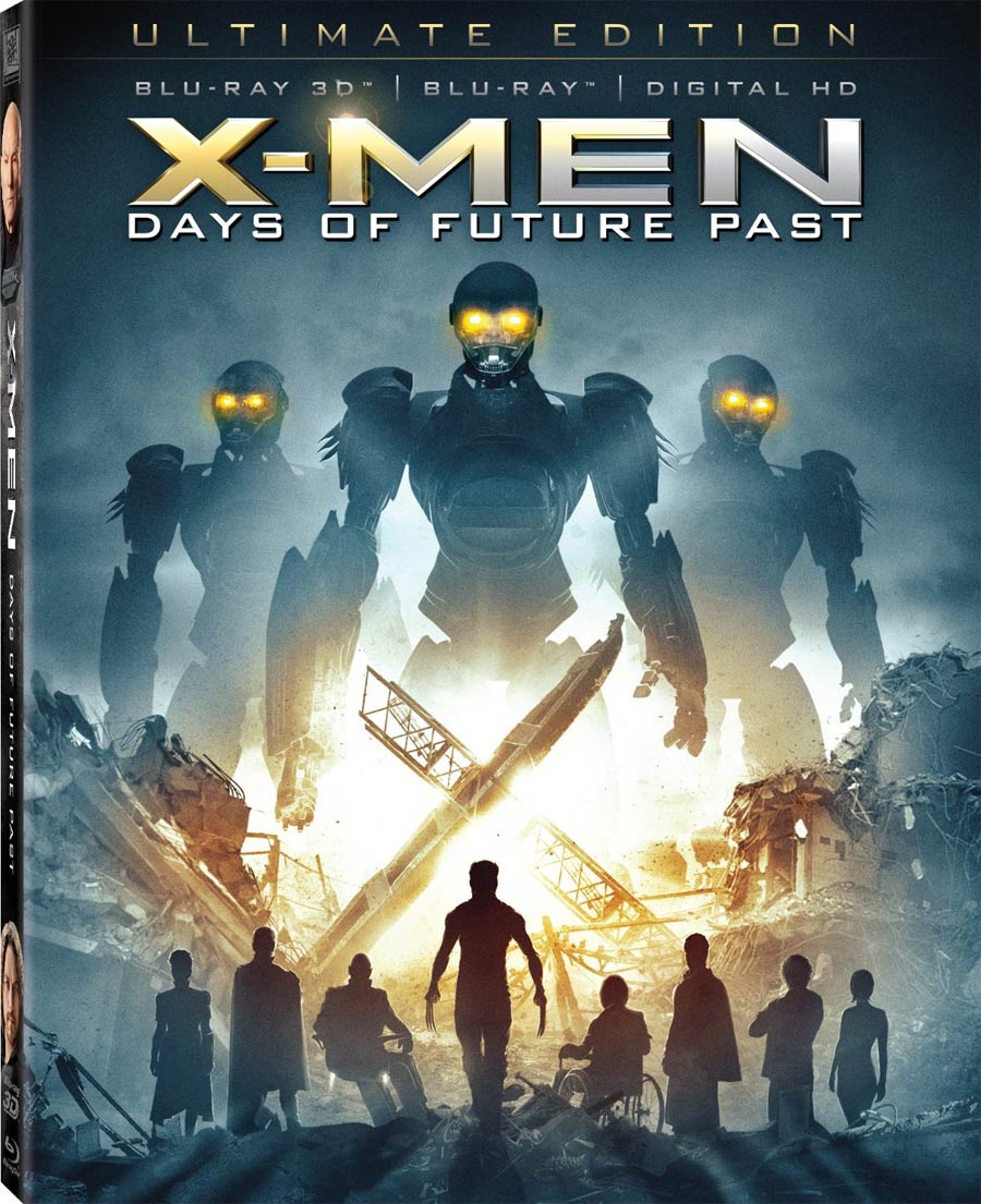 X-Men Days Of Future Past 3D Blu-ray DVD