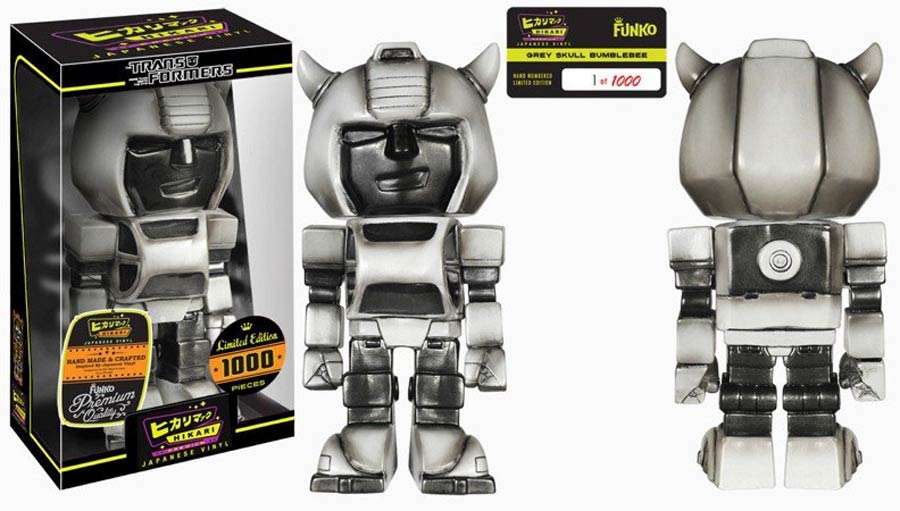 Hikari Transformers Bumblebee Grey Skull Limited Edition Sofubi Figure