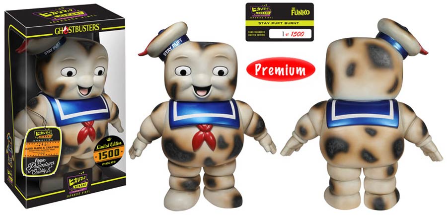 Hikari Ghostbusters Stay Puft Burnt Limited Edition Sofubi Figure