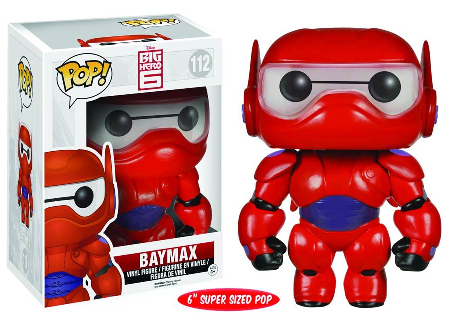 POP Disney 112 Big Hero 6 Baymax 6-Inch Vinyl Figure