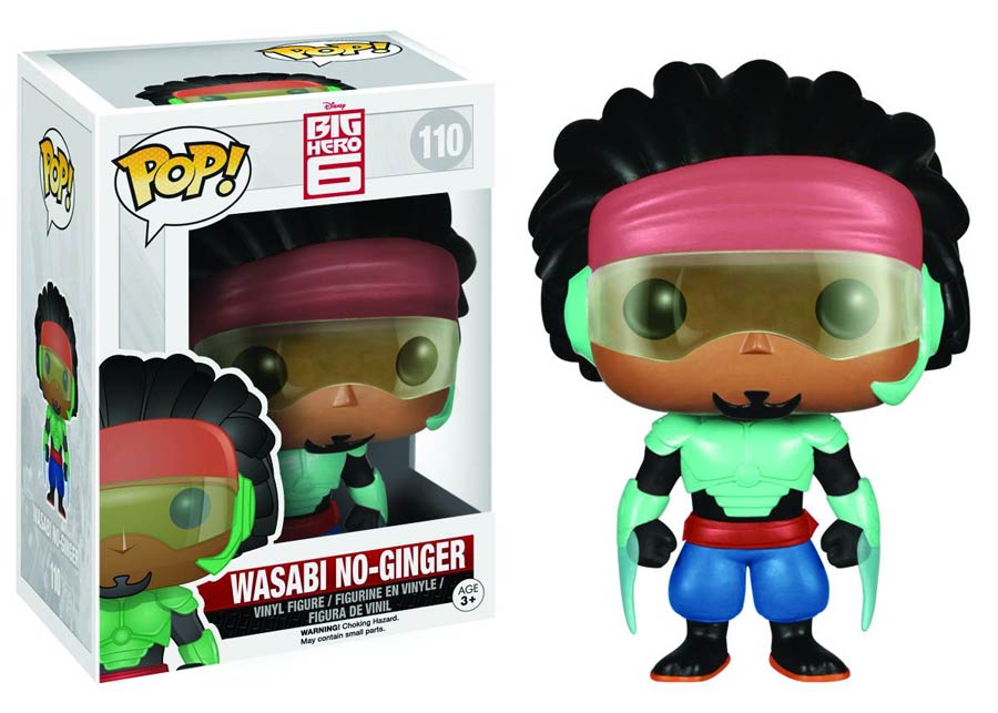 POP Disney 110 Big Hero 6 Wasabi No-Ginger Vinyl Figure