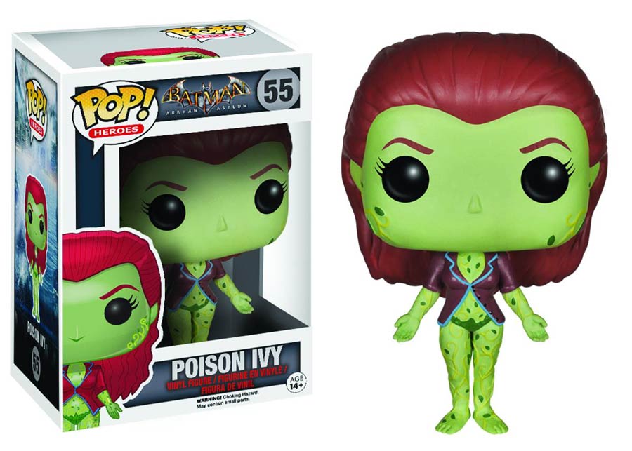 POP Heroes 55 Batman Arkham Asylum Poison Ivy Vinyl Figure