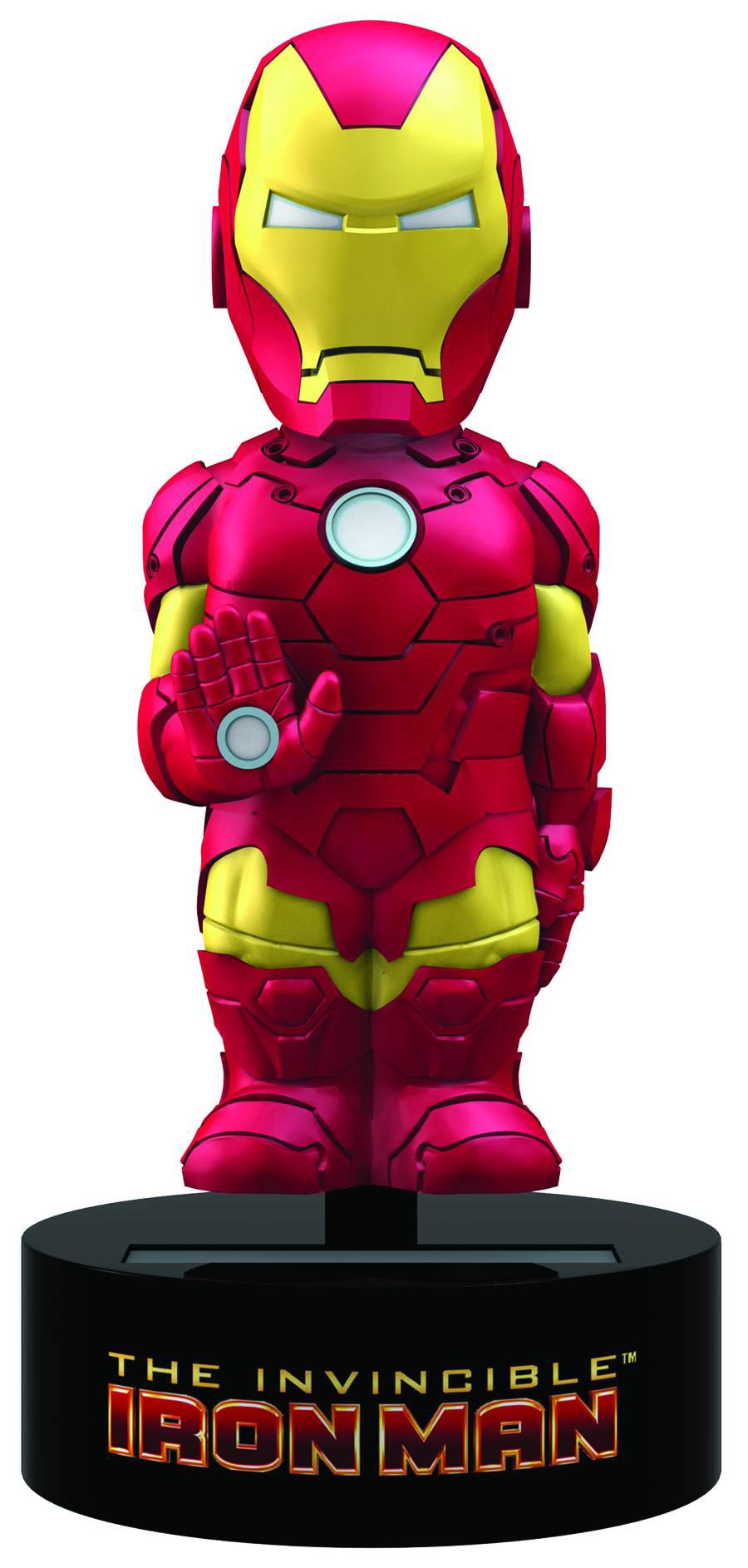Marvel Comics Iron Man Solar Powered Body Knocker