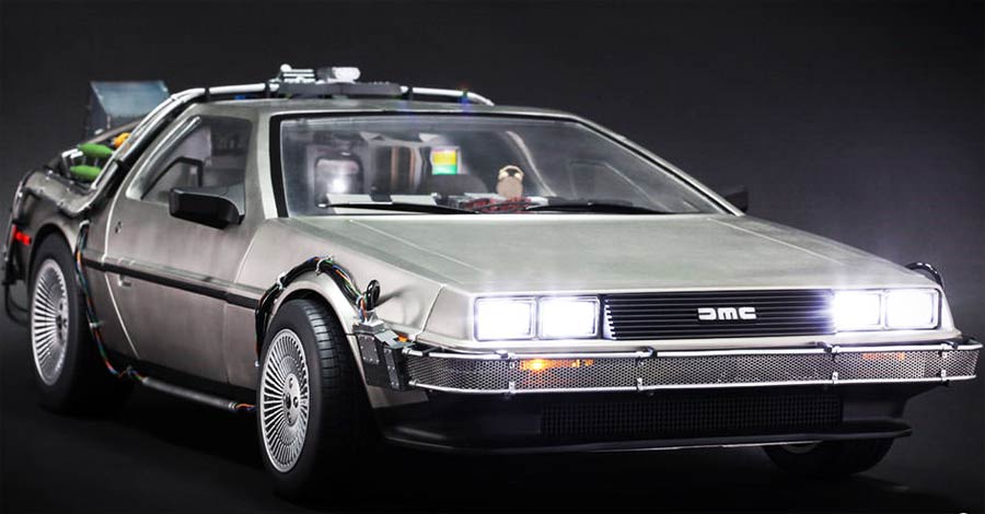 Back To The Future DeLorean Movie Masterpiece Series