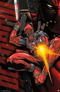 Deadpool Jump Poster