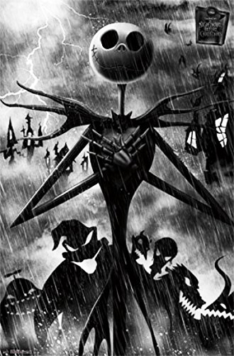 Nightmare Before Christmas Shadows Poster