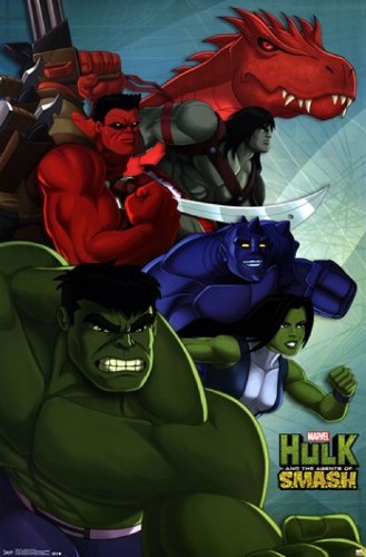 Hulk Agents Of Smash Poster