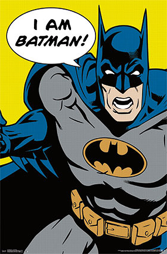 Batman I Am Batman Poster