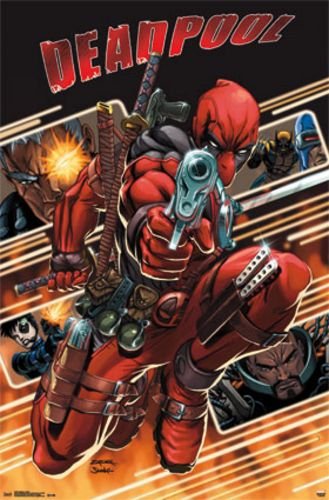 Deadpool Attack Poster