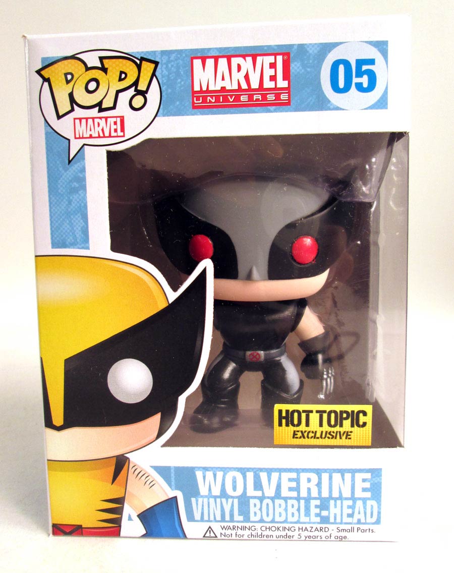 POP Marvel Classic 05 Wolverine X-Force Chase Vinyl Bobble Head