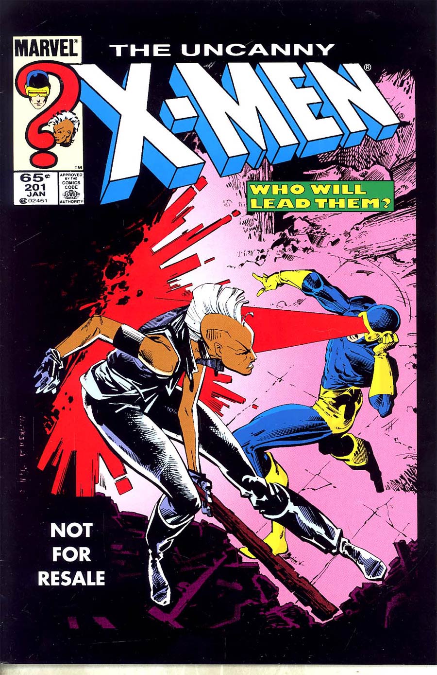 Uncanny X-Men #201 Cover B Toy Reprint