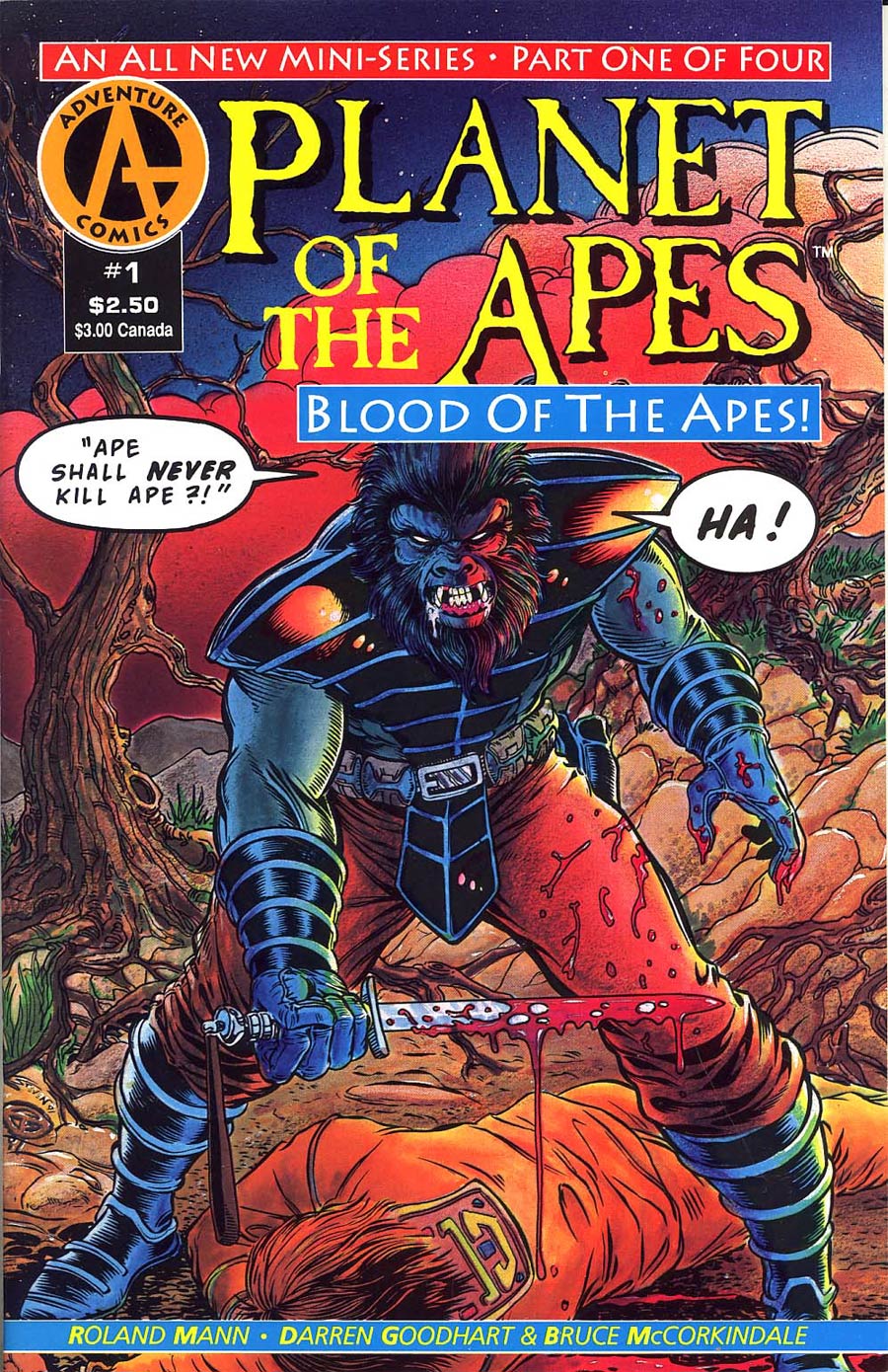 Planet Of The Apes Blood of The Apes #1