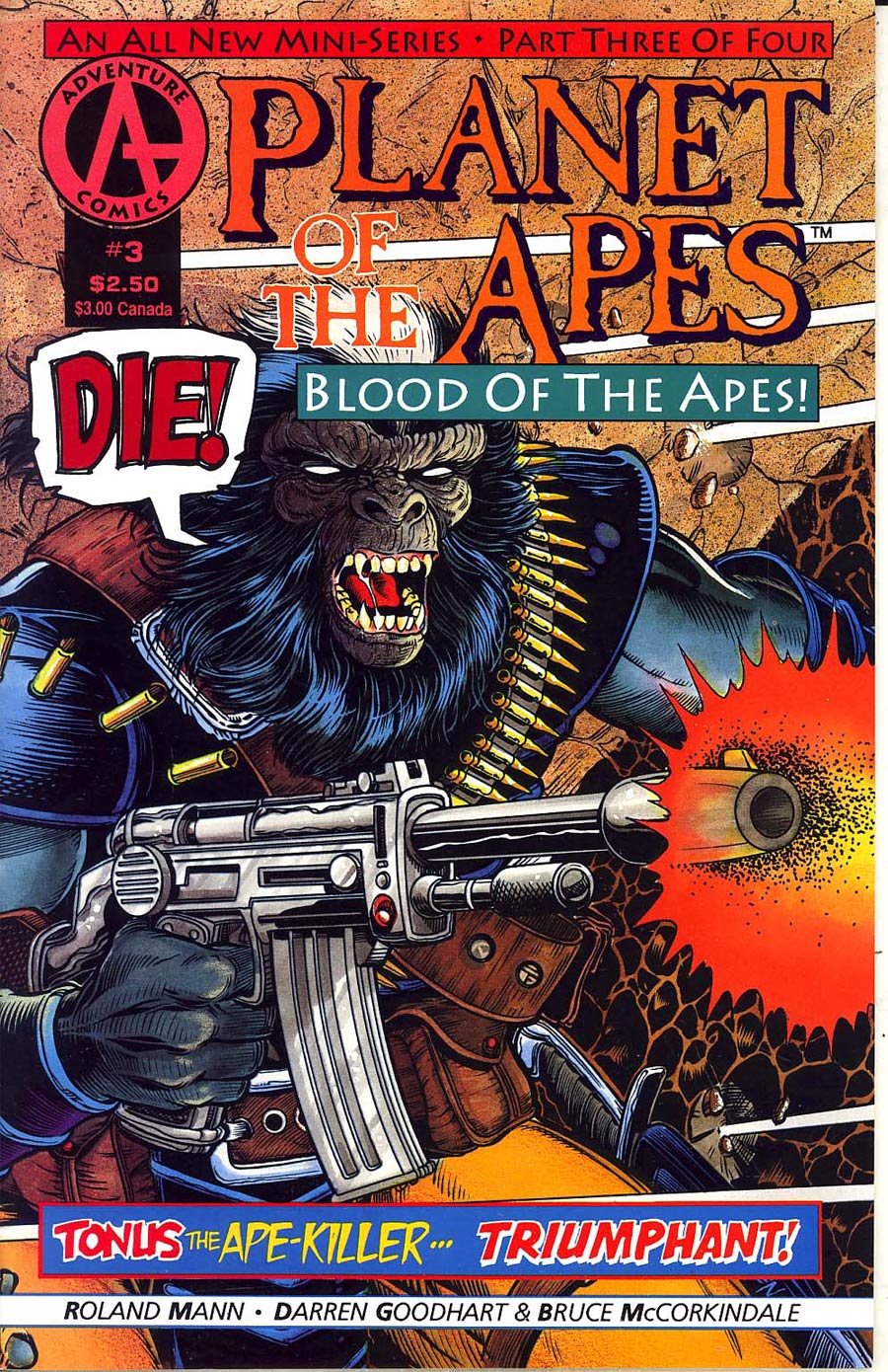 Planet Of The Apes Blood of The Apes #3