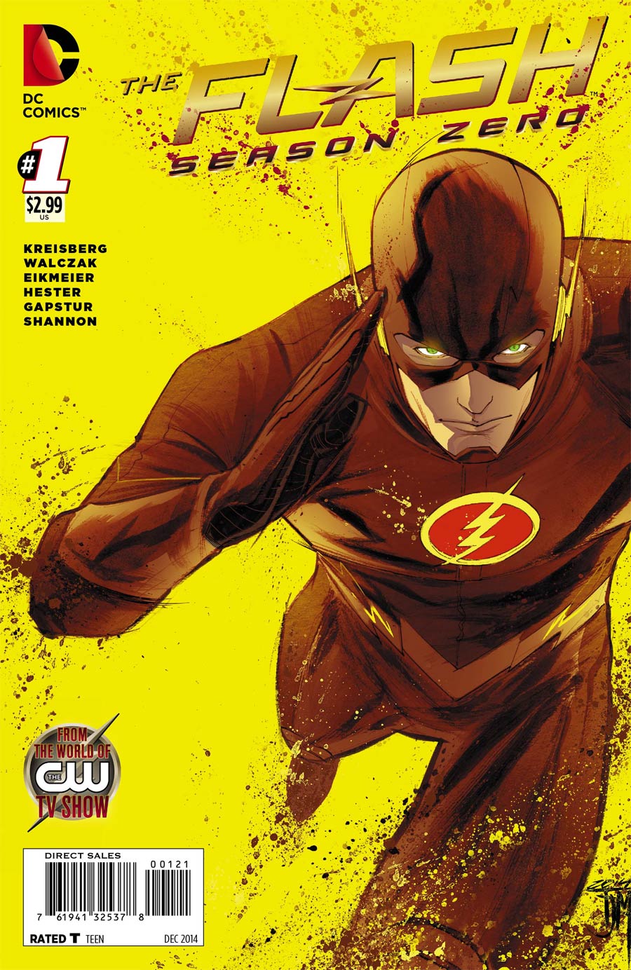 Flash Season Zero #1 Cover B Incentive Francis Manapul Variant Cover
