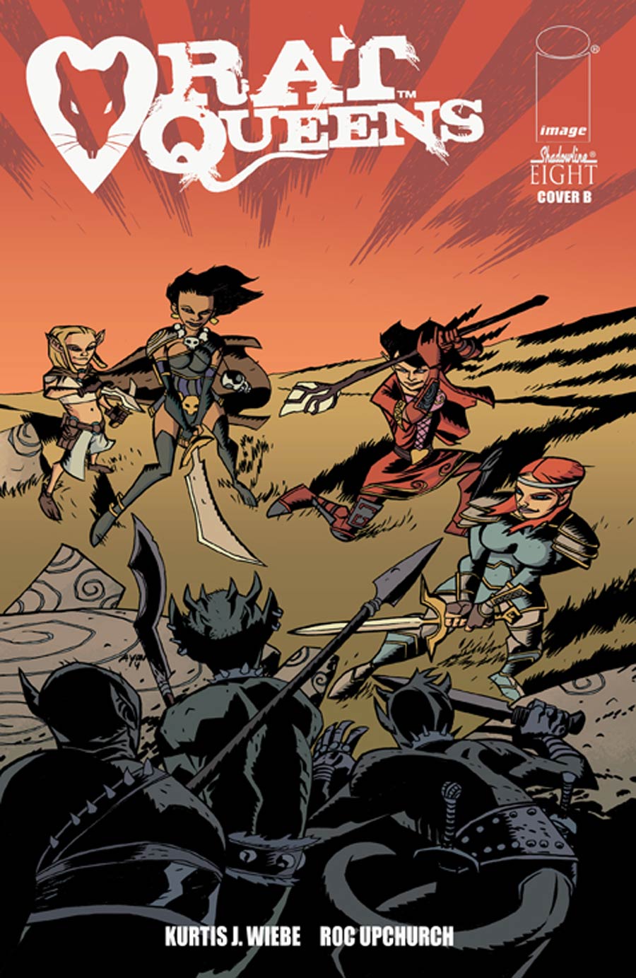 Rat Queens #8 Cover B Incentive Michael Avon Oeming Variant Cover