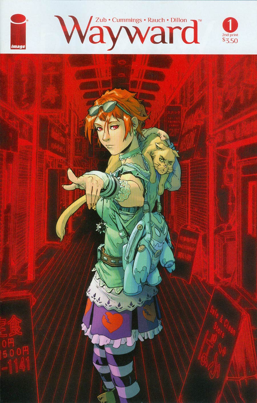 Wayward #1 Cover E 2nd Ptg Steven Cummings Variant Cover