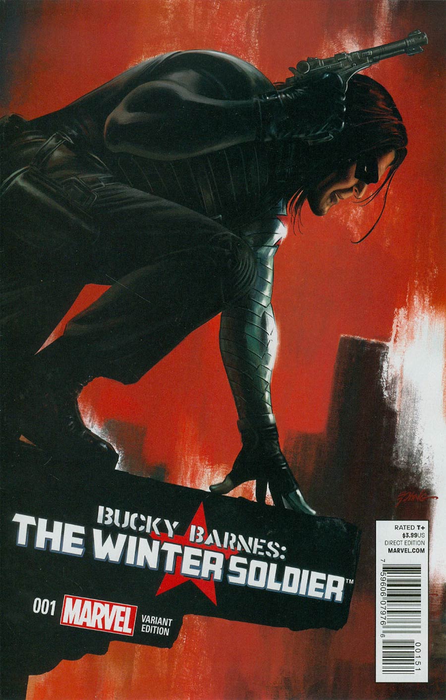 Bucky Barnes Winter Soldier #1 Cover E Incentive Steve Epting Artist Variant Cover